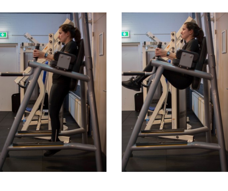 Uitvoering Leg raises