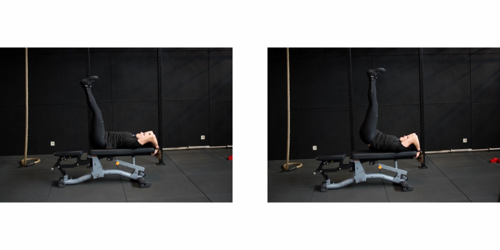Uitvoering reverse crunch